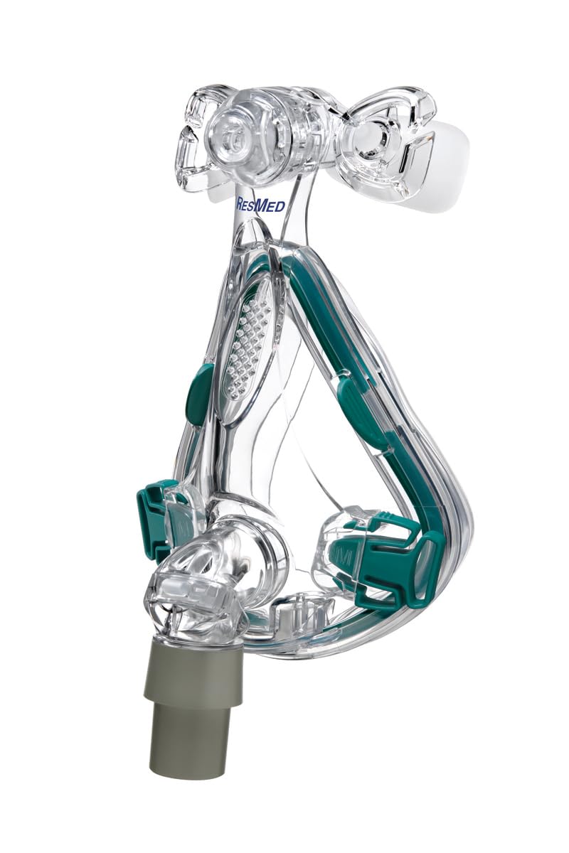 ResMed Mirage Quattro replacement frame in large size for a secure, comfortable full-face mask fit.