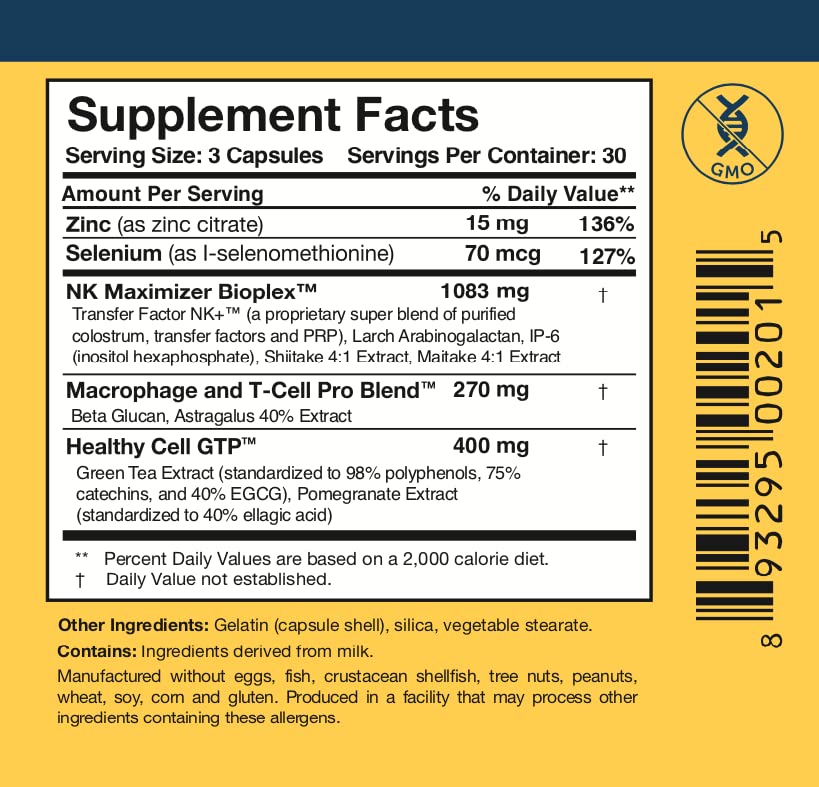 Researched Nutritionals Vitamin C enriched liposomal glutathione for immune support.
