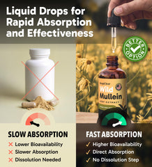 RESPICLEAR Mullein Drops packaging in USA showing quality you can trust