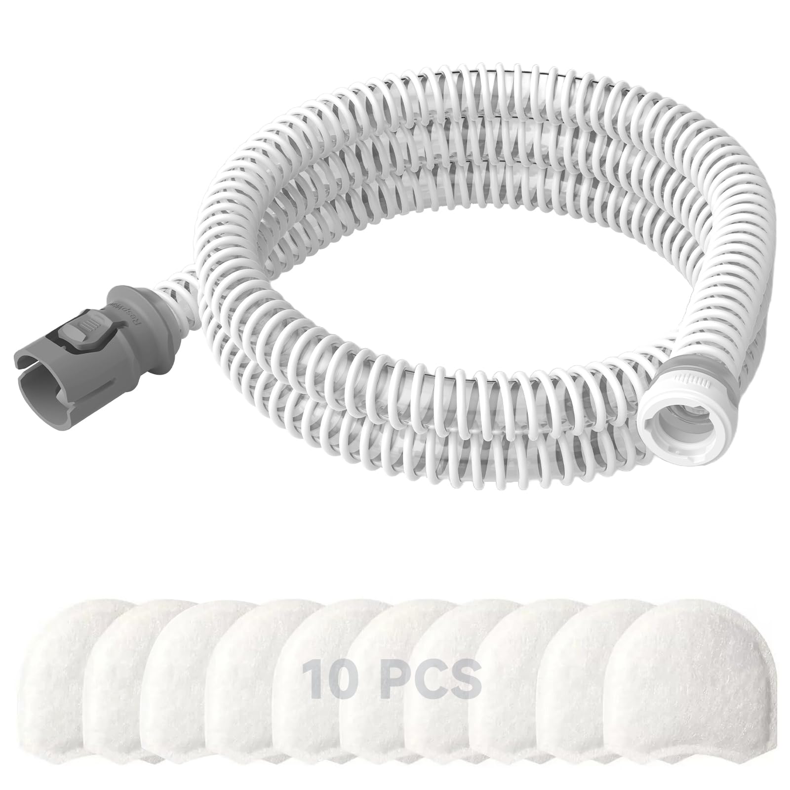RespWave AirMini tubing connector for seamless airflow during use.