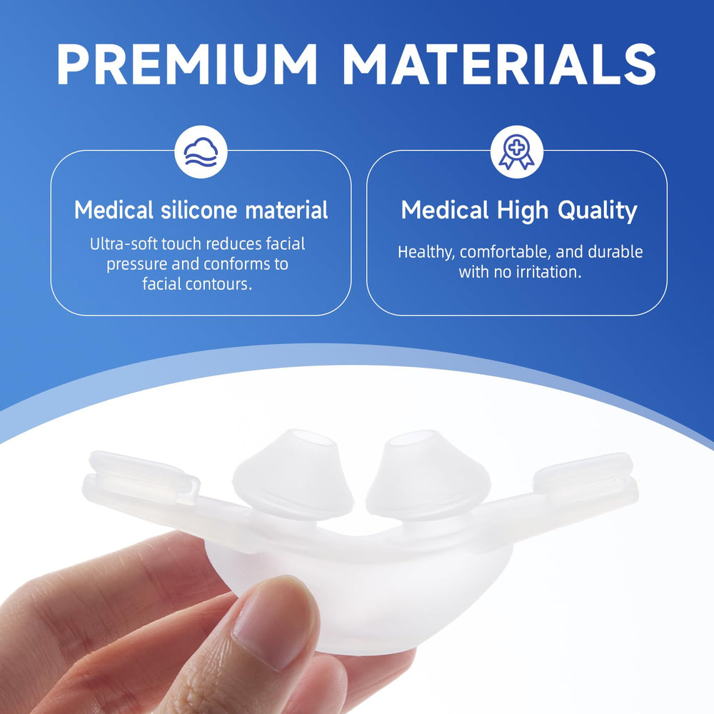 RespWellness easy-clean disassembly enables quick rinsing between uses.