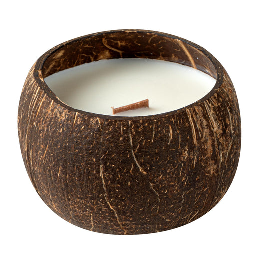 Restaurantware Coco Casa wooden wick delivers steady burn for cozy evenings.