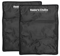 Resters Choice ice pack 11x14 back relief provides targeted cold therapy for swelling control.