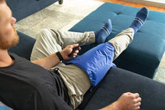 Resters Choice large ice pack delivers wide-area relief for back, hips, and thighs.
