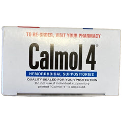 RESTICOL CALMOL4 suppositories pack of 3 – convenient, ready-to-use supply.