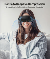 Restnature breathable PU mask provides comfortable fit without pinching.
