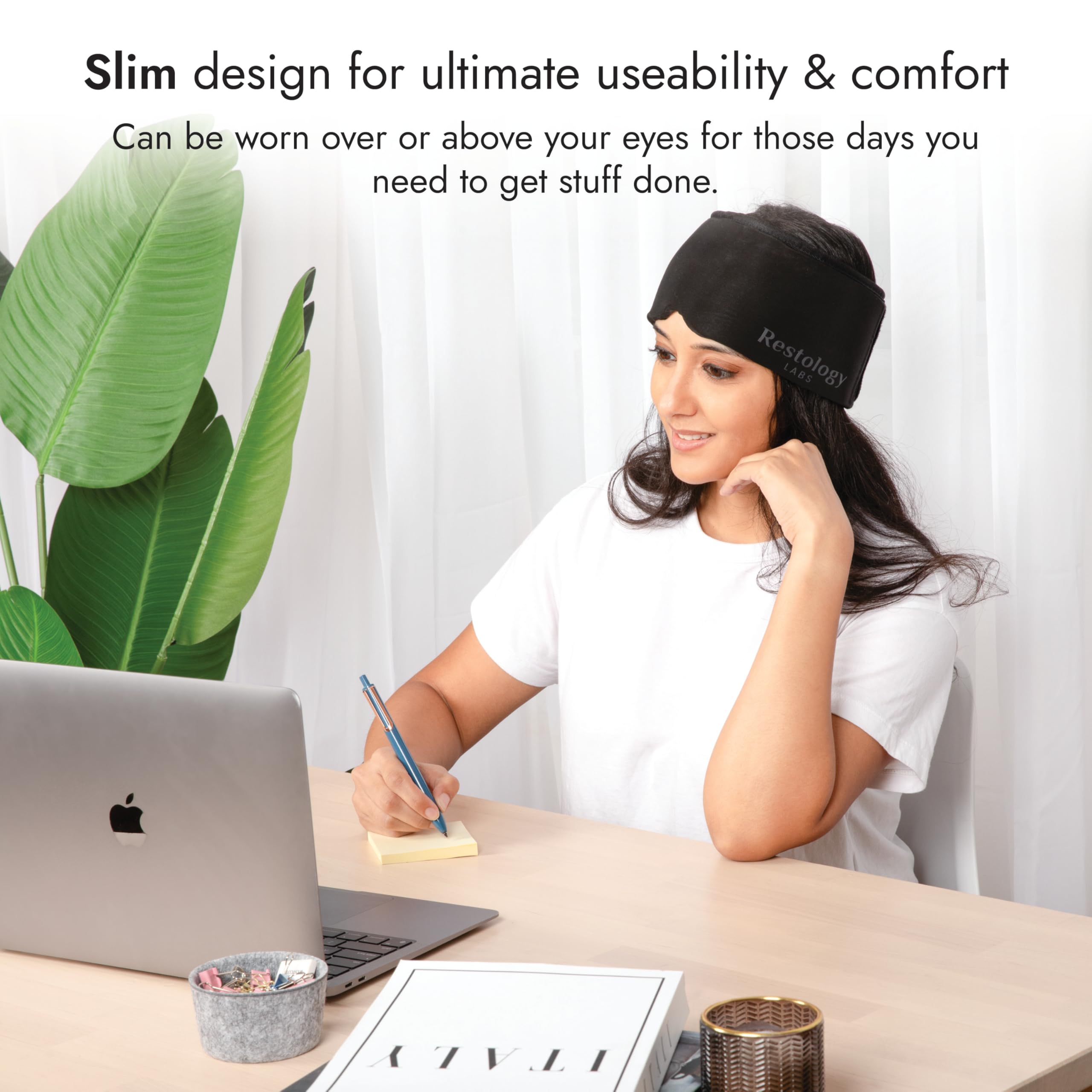 Restology Labs adjustable velcro closure lets you dial in comfortable compression.