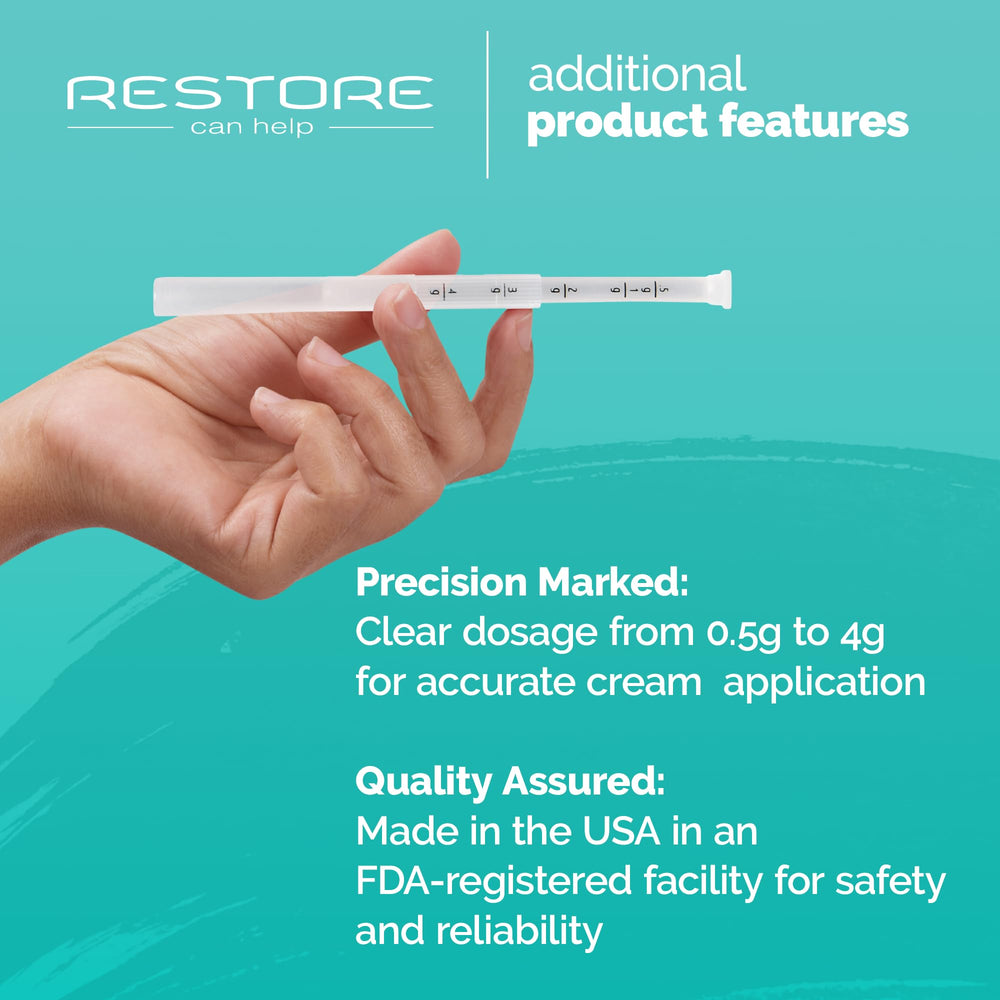 Restore Can Help BPA-free USA-made applicator for safe handling