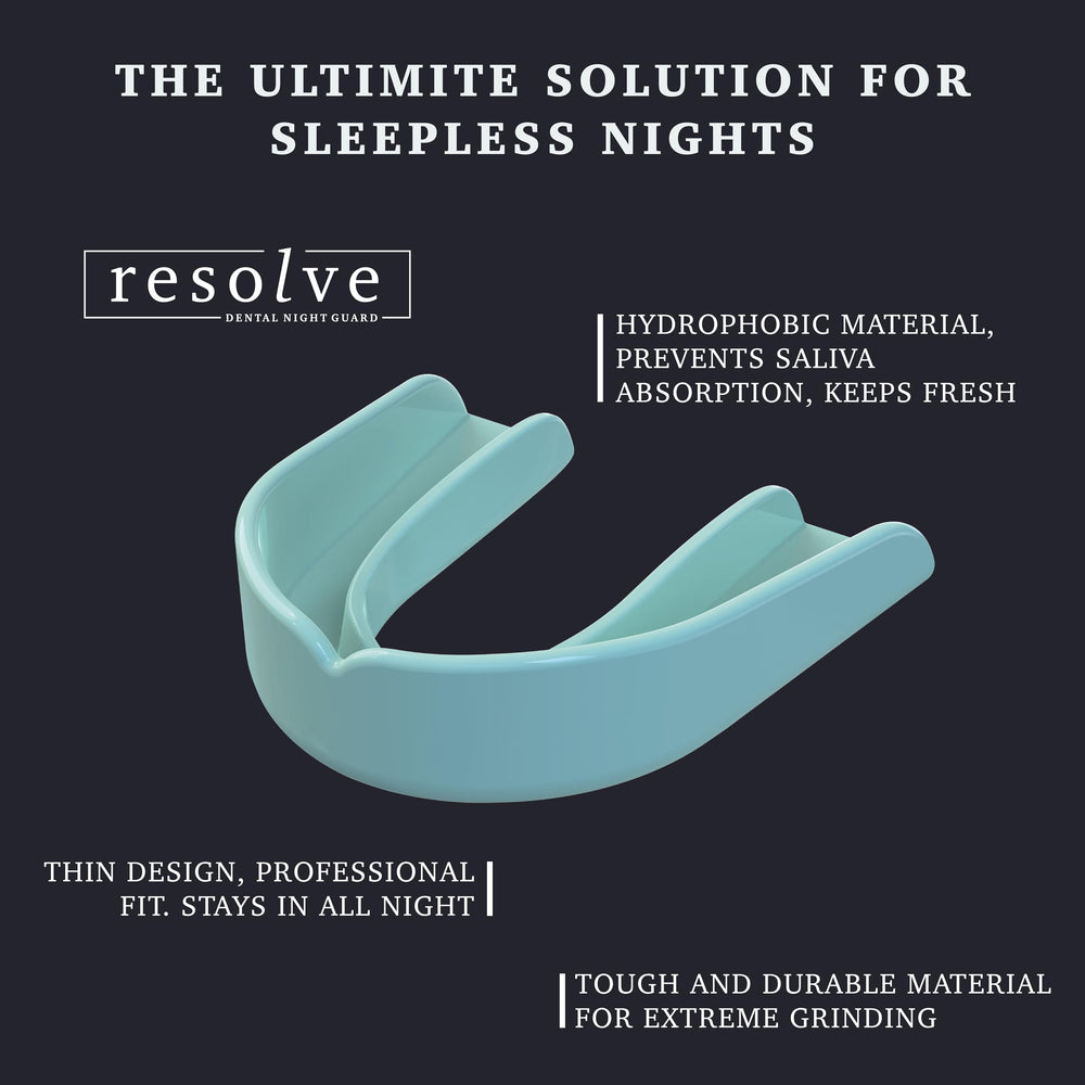 Restwell Resolve microwave-fit technology image demonstrates fast, personalized alignment for a secure bite.