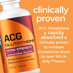 Results RNA ACG Glutathione spray highlighting safe taste and ease of use.