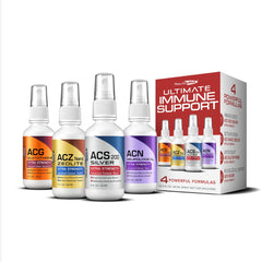 Results RNA ACS 200 Silver bottle close-up for daily immune support potential.