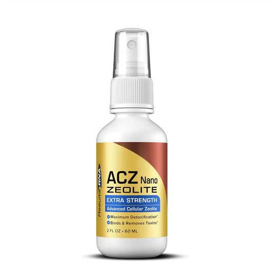 Results RNA ACZ Nano bottle spray for convenient daily detox support.