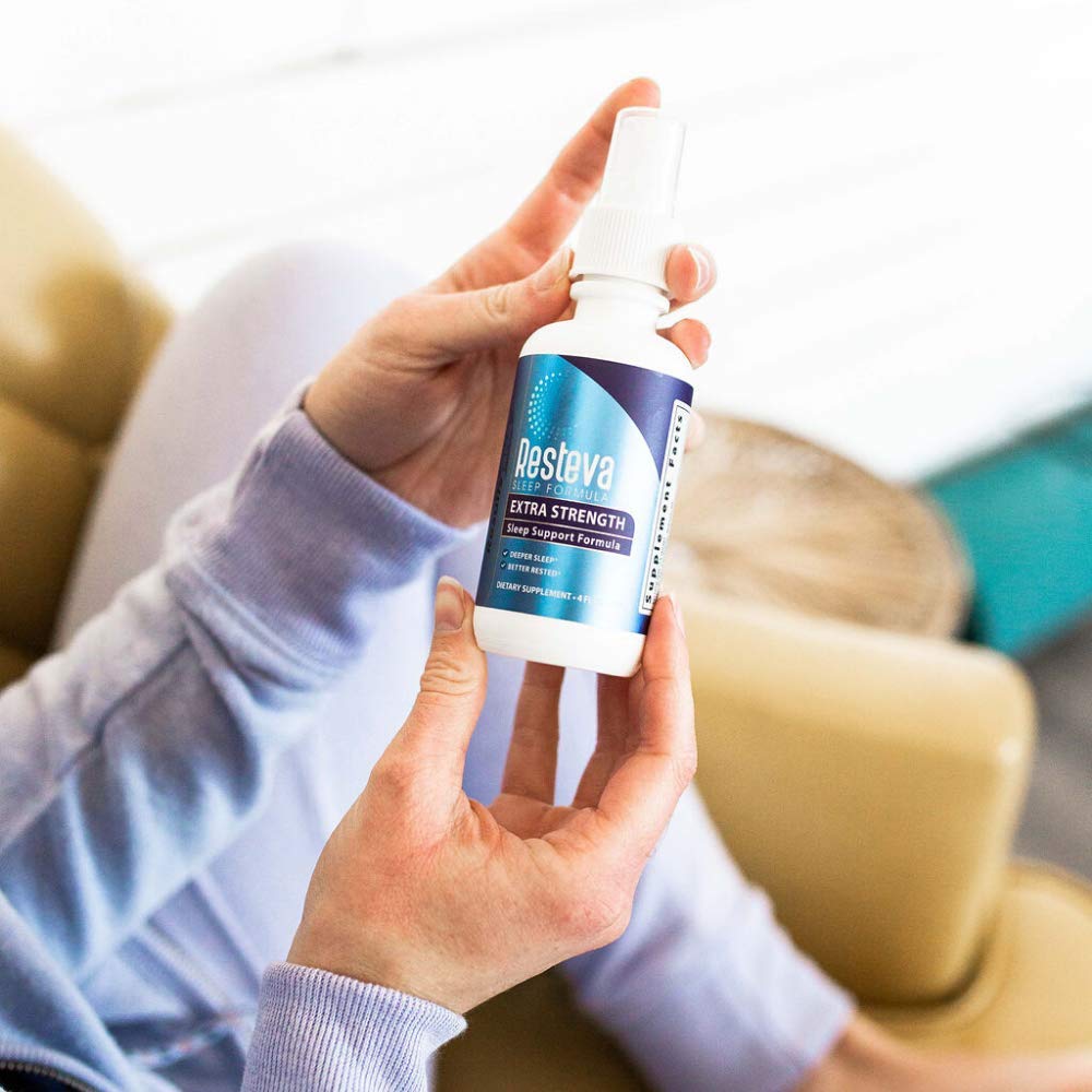 Results RNA Resteva packaging: compact, travel-friendly design.