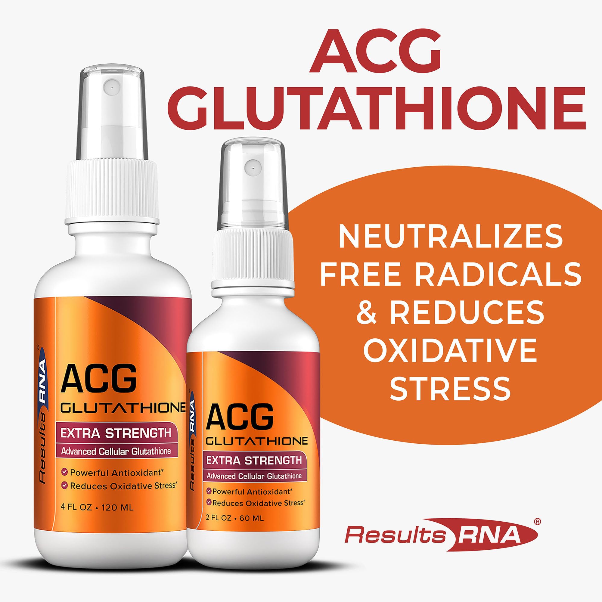 Results RNA Ultimate Immune Support bottle with glossy finish for daily use.