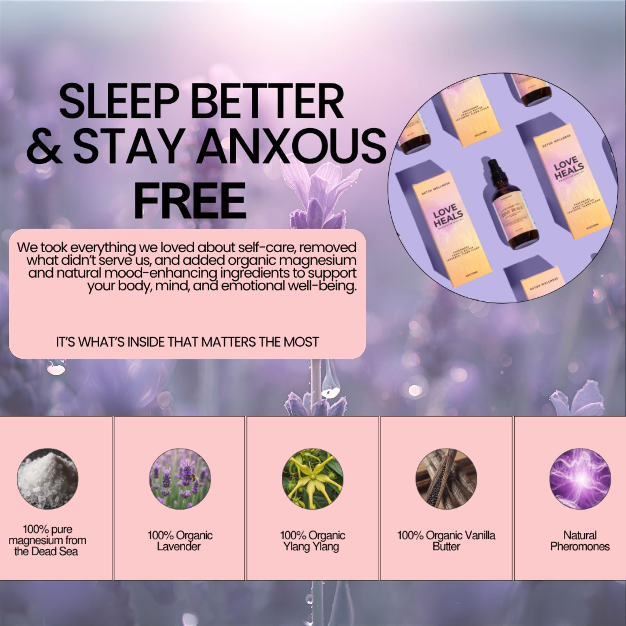 Retox Wellness Love Heals daily-use boost for energy and wellness.