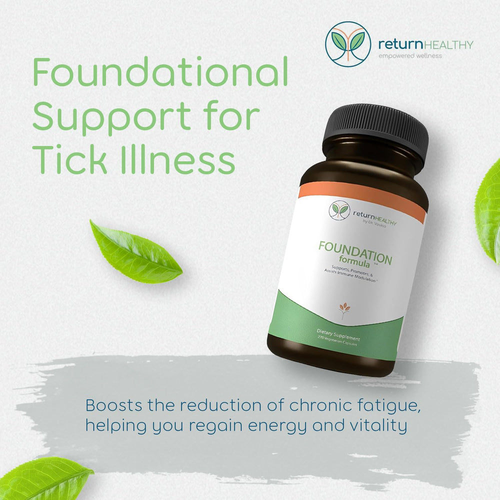 Return Healthy Foundation Formula capsules ready for daily immune support