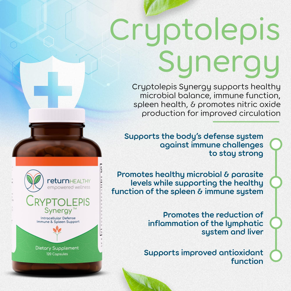 Return Healthy glutathione supplement bottle for potential vitality support.