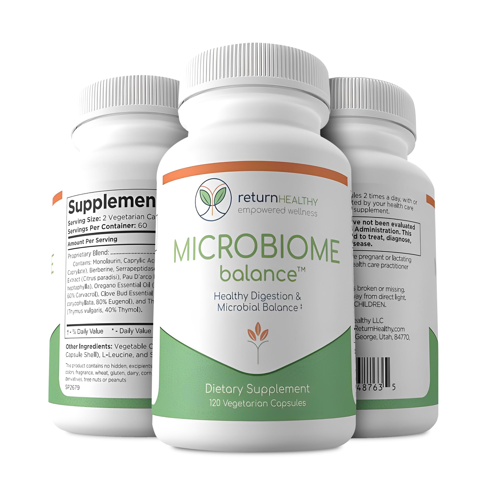 Return Healthy Microbiome Balance daily use scene illustrating regular digestive routine