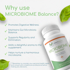 Return Healthy Microbiome Balance grapefruit seed extract feature promoting natural support