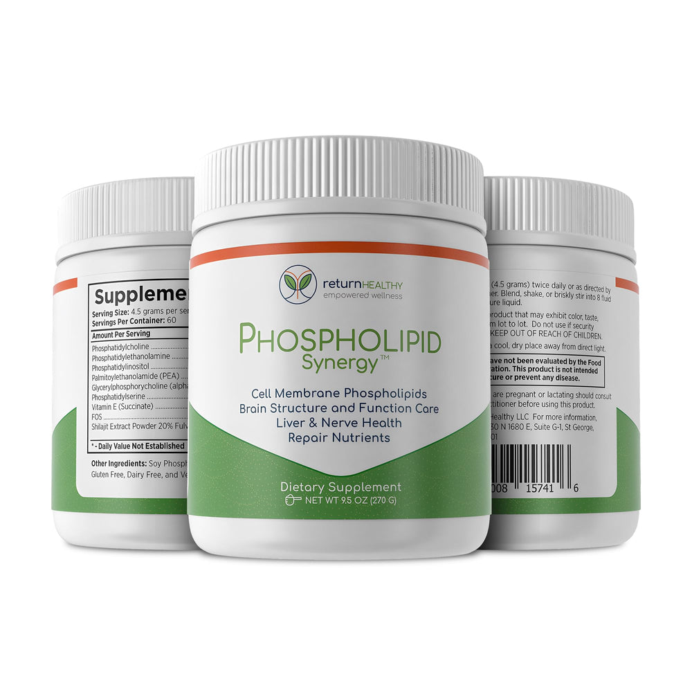 Lab-inspired design highlighting clean, plant-based formulation.