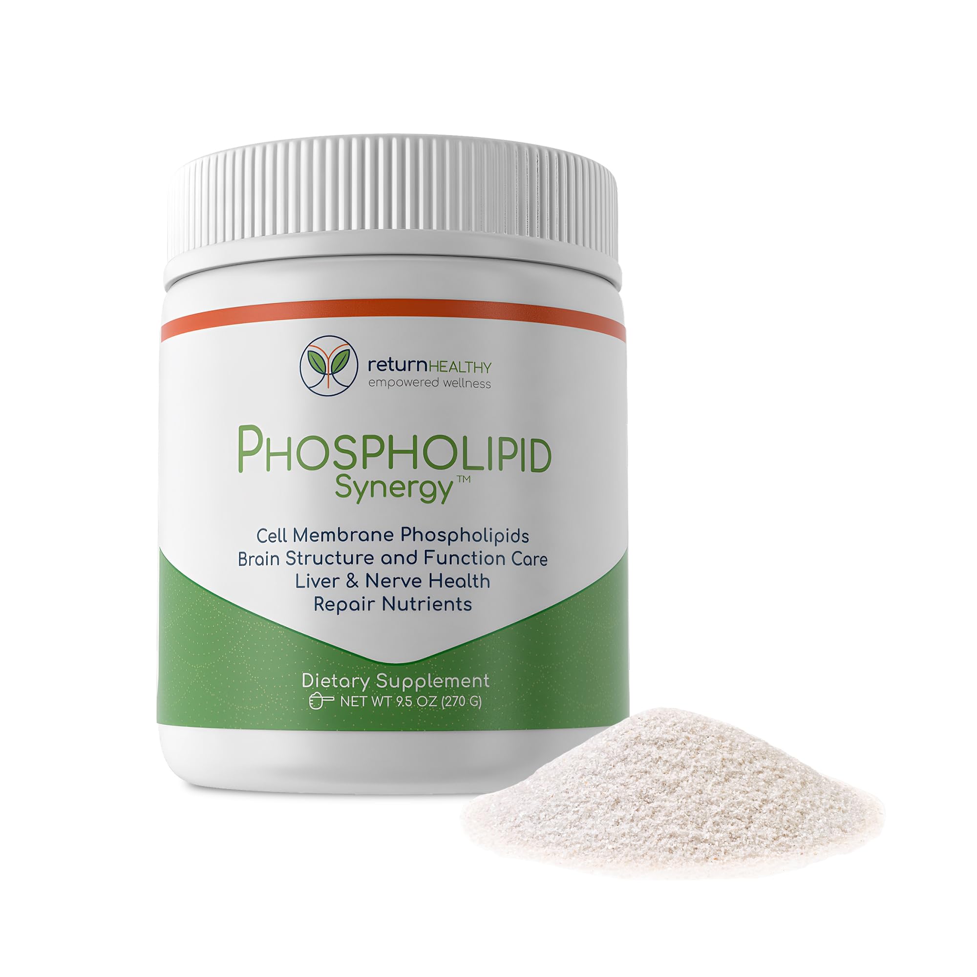 Morning routine with Return Healthy Phospholipid Synergy supplement.