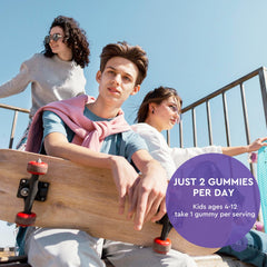 ReviNutra gummies serving scene illustrates easy daily nutrient intake