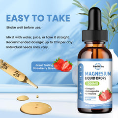 Morning routine scene featuring ReviNutra magnesium drops for daily wellness