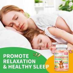 ReviNutra magnesium gummies with L-Theanine, B6 and D3 for daily balance.