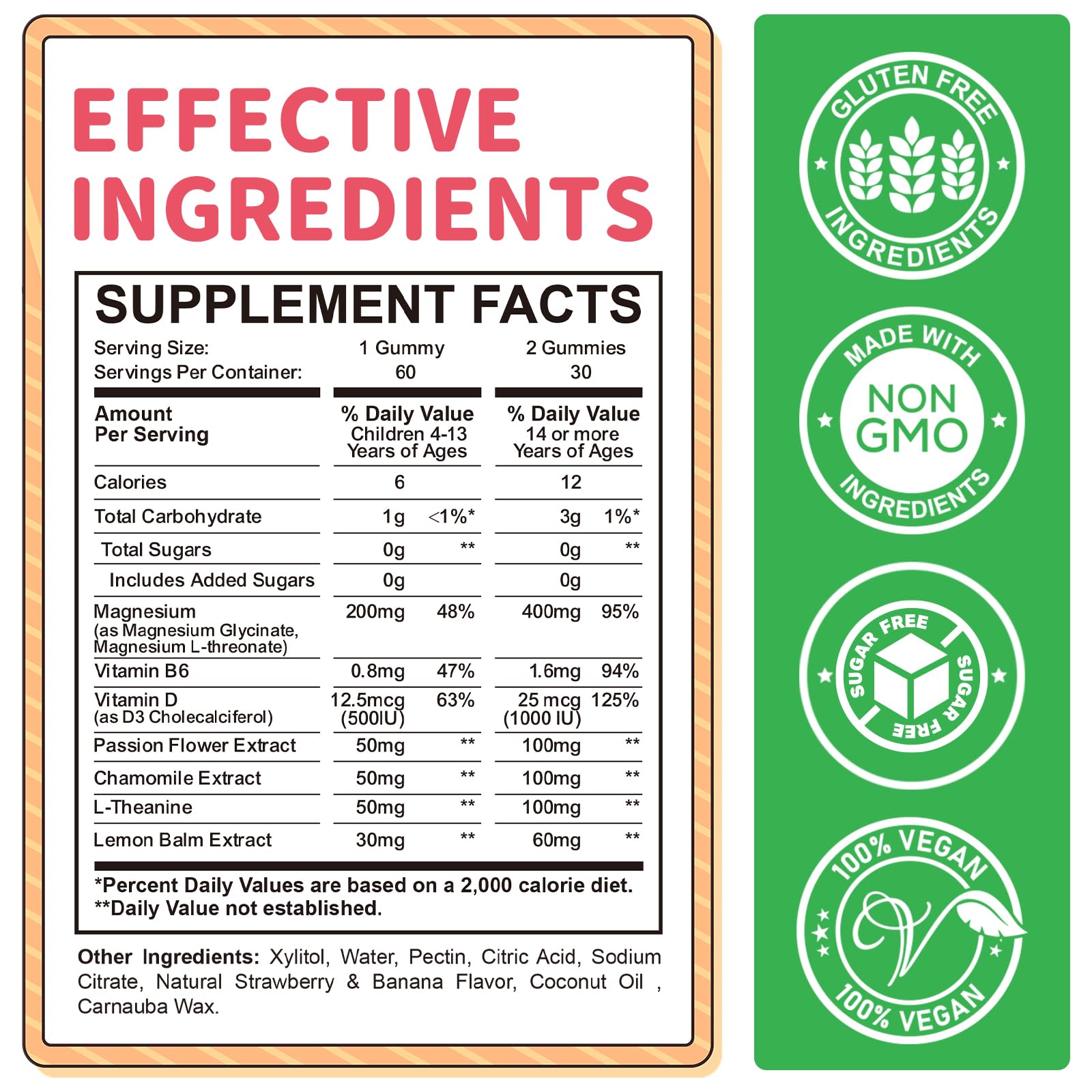 ReviNutra sugar-free gummies provide gentle magnesium relief for daily calm.