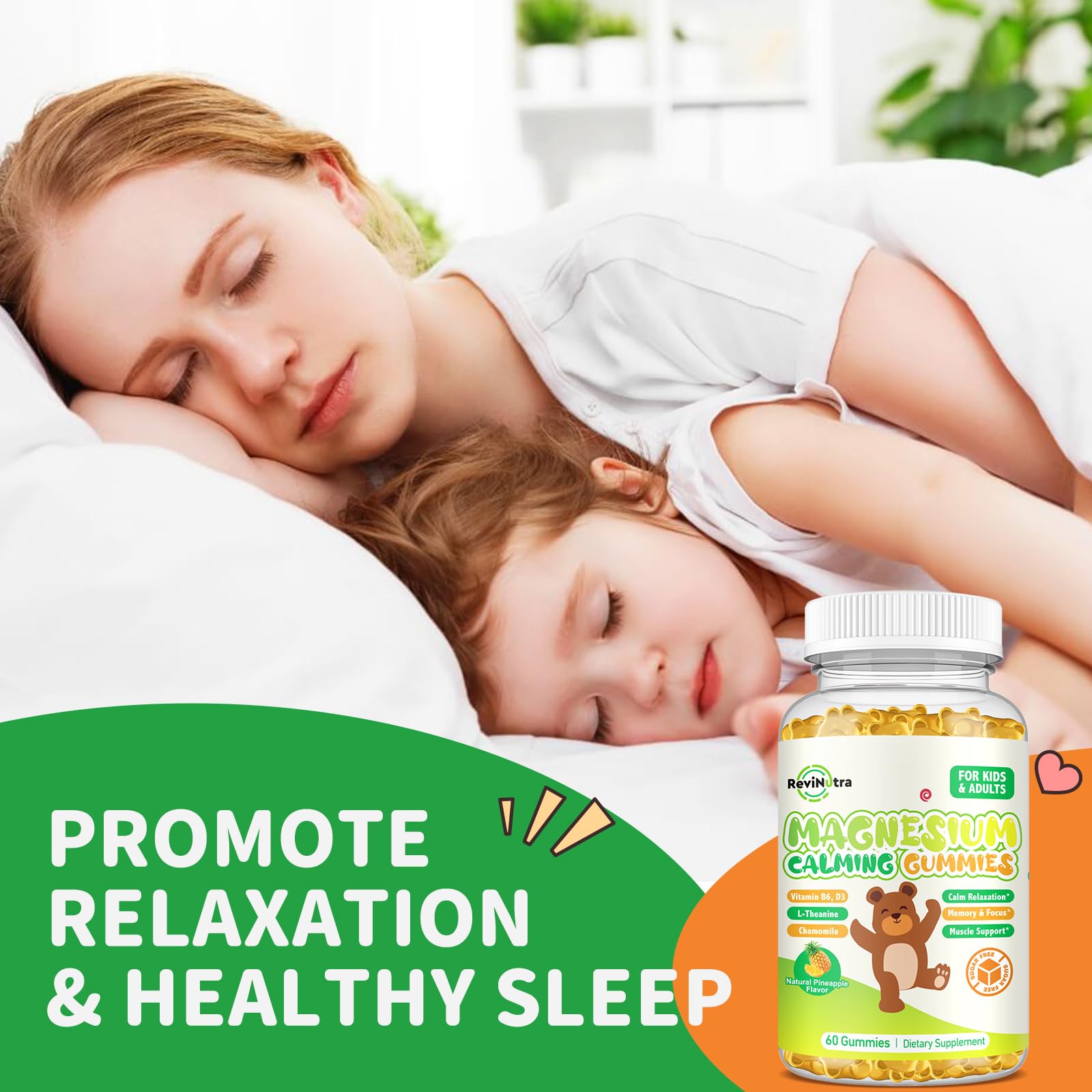 Adults and kids may incorporate daily use for overall well-being with ReviNutra