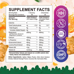 Revinutra Calm Magnesium Gummies bone-development close-up, magnesium supports growing bones.