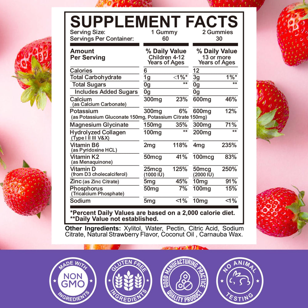 ReviNutra collagen hydrolysate graphic emphasizes bone density support.