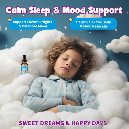Dropper cap of ReviNutra drops ready for bedtime routine