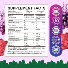 ReviNutra kids magnesium glycinate gummies bottle shown for easy daily use and bite-sized delight.