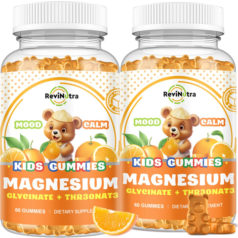 ReviNutra Magnesium Complex bottle pour for daily calm support