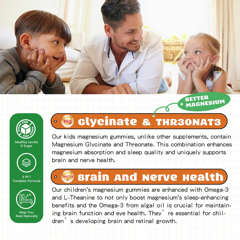 ReviNutra Magnesium Complex orange-flavor gummies for tasty nutrient intake