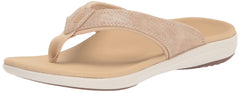 REVITALIGN Yumi sandal strap detail with a stylish metallic finish for everyday wear.