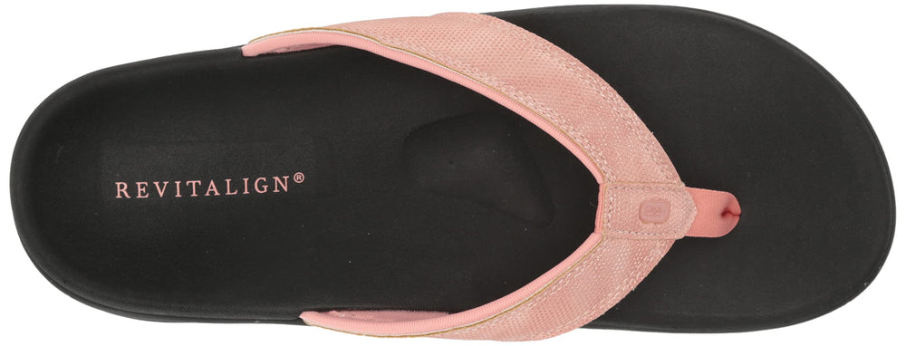 REVITALIGN Yumi molded metatarsal arch support eases forefoot pressure.