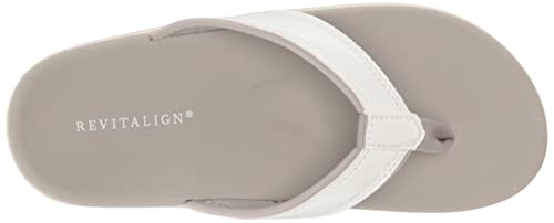 Revitalign Yumi sandals showcase a patent-like finish with beach-ready styling.