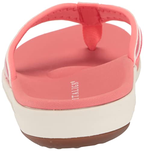 REVITALIGN Yumi pink patent-leather finish for style and durability.