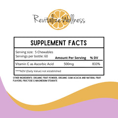 Close-up of Revitalize Wellness Berry Blast chewables highlighting fruity texture for daily use.