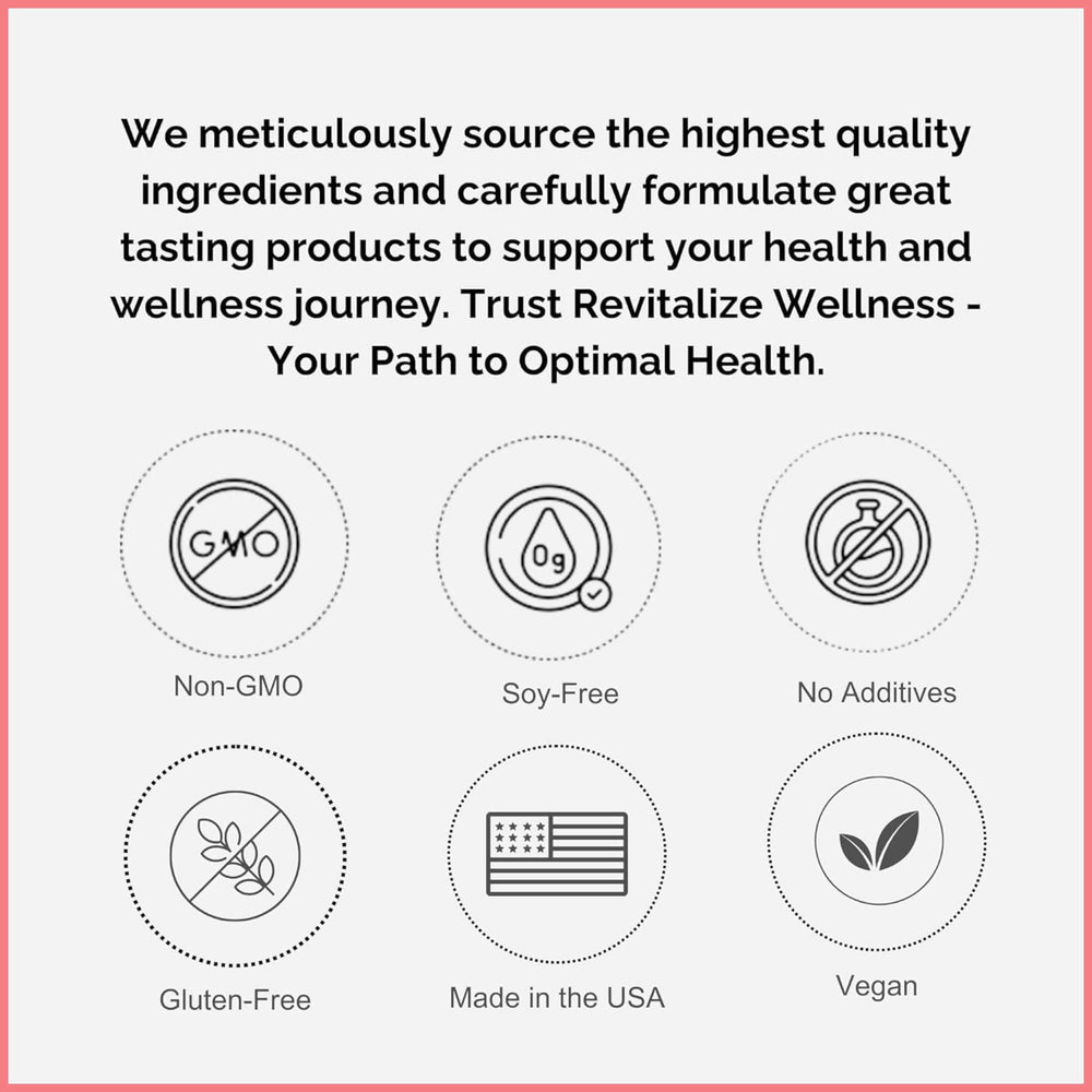Revitalize Wellness powder dissolving easily in water for quick drinks