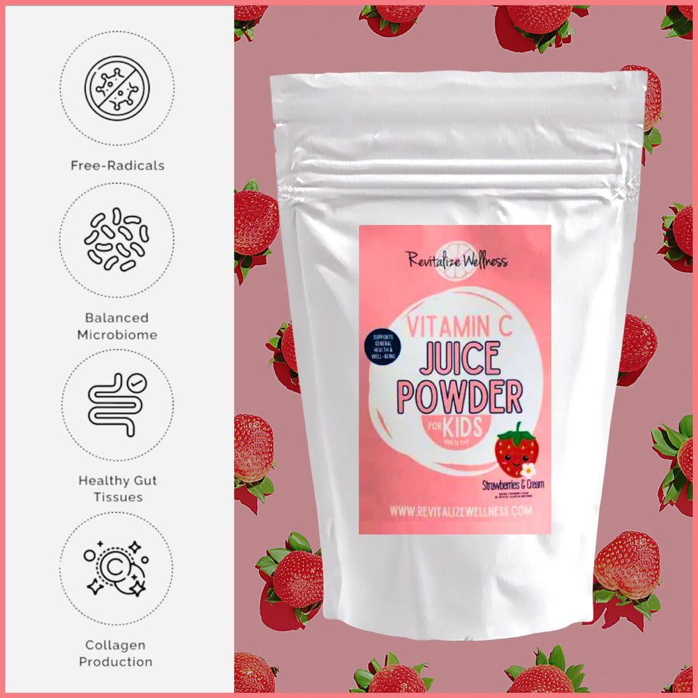 Revitalize Wellness label close-up highlighting purity and allergen information