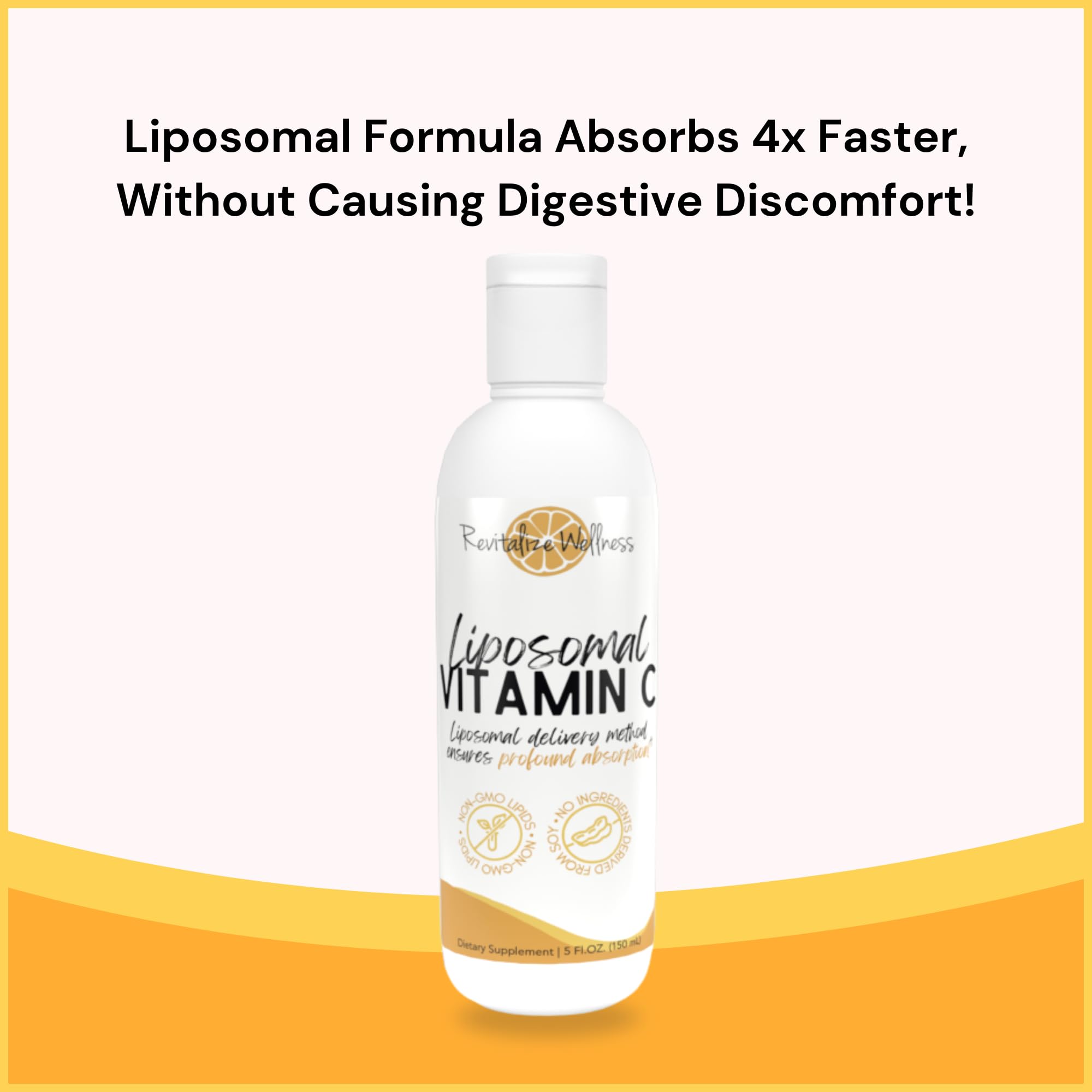 Liposomal Vitamin C mixed with juice for toasted flavor