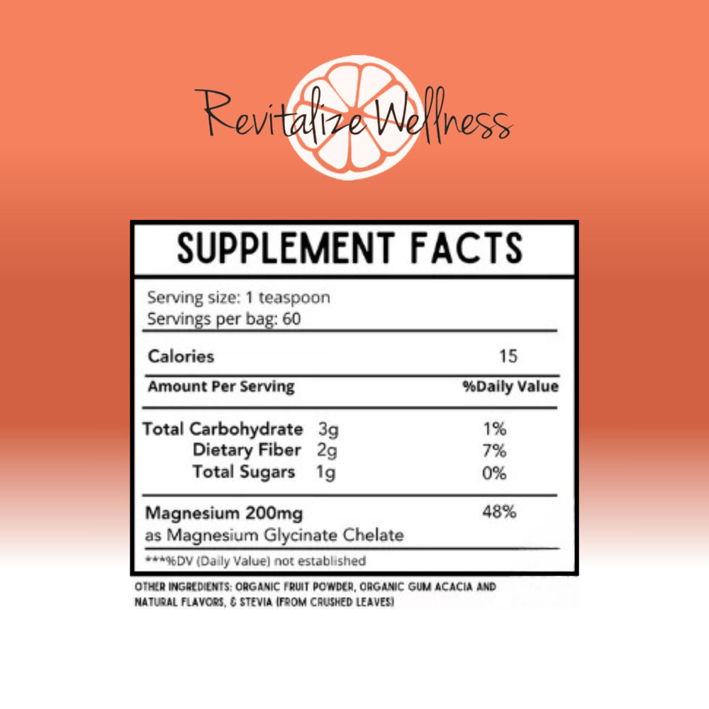 Revitalize Wellness Mag Defense fruit punch glass highlighting tasty flavor and daily use