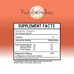 Revitalize Wellness Mag Defense fruit punch glass highlighting tasty flavor and daily use