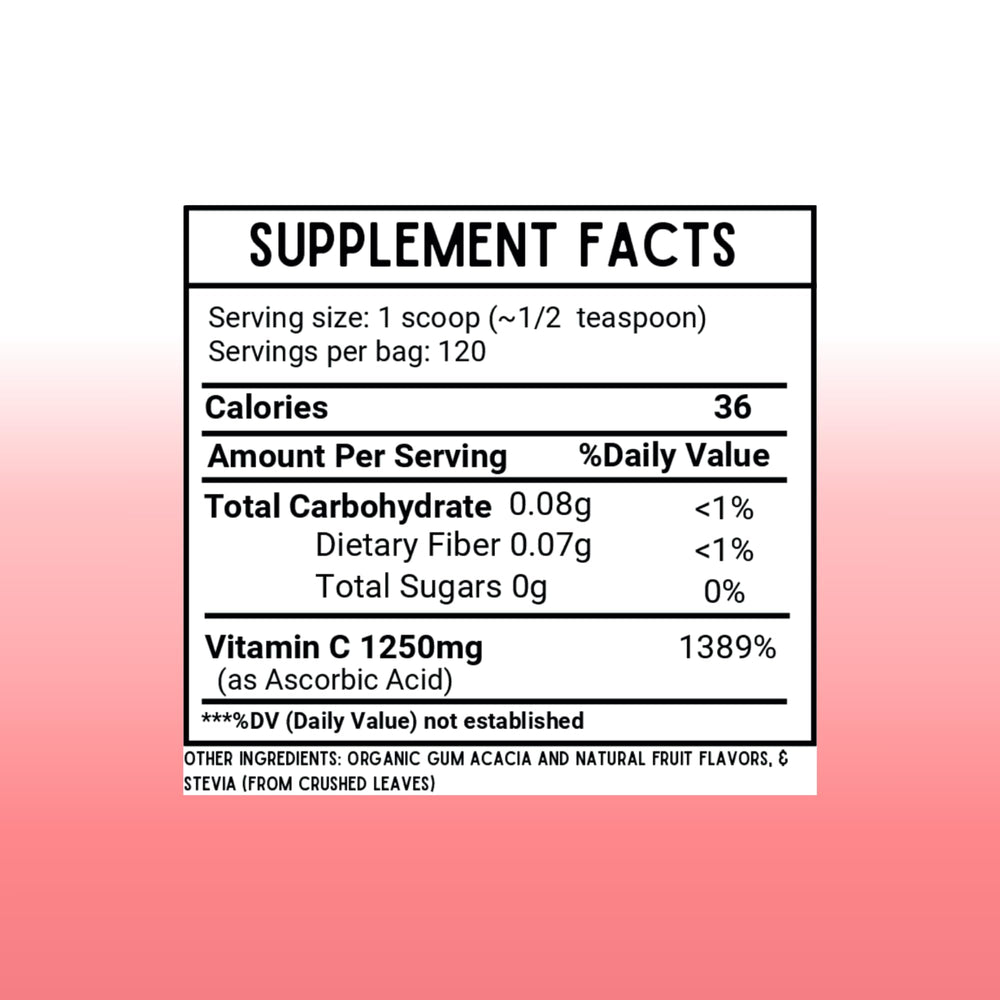 Revitalize Wellness serving scoop measuring half teaspoon for precise dosing