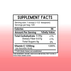 Revitalize Wellness serving scoop measuring half teaspoon for precise dosing