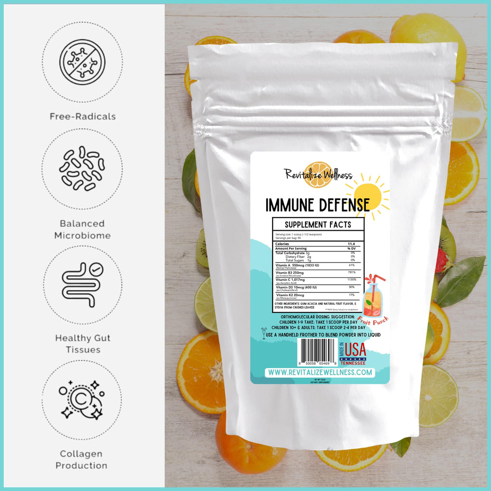 Revitalize Wellness stevia-sweetened finish for enjoyable taste