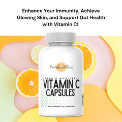 Vegan capsules from Revitalize Wellness Vitamin C line for everyday use
